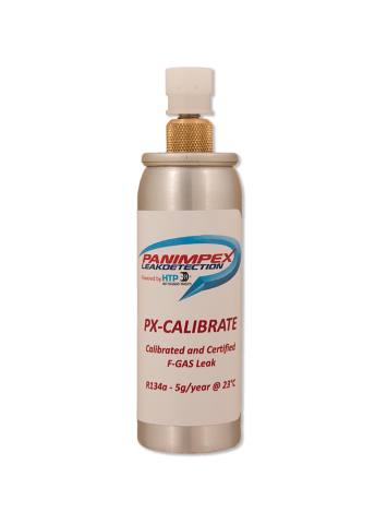 Fuite de référence PX-Calibrate, avec vanne d’arrźt, pour le contrōle des détecteurs de fuites (sans certificat)