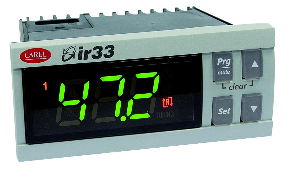 Thermostaatregelaar IR33S0EP00 230Vac/dc paneel 1 relais